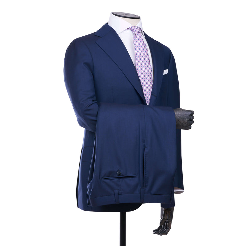 Cesare Attolini klassischer blauer Anzug aus extra feiner Super 150`s Schurwolle