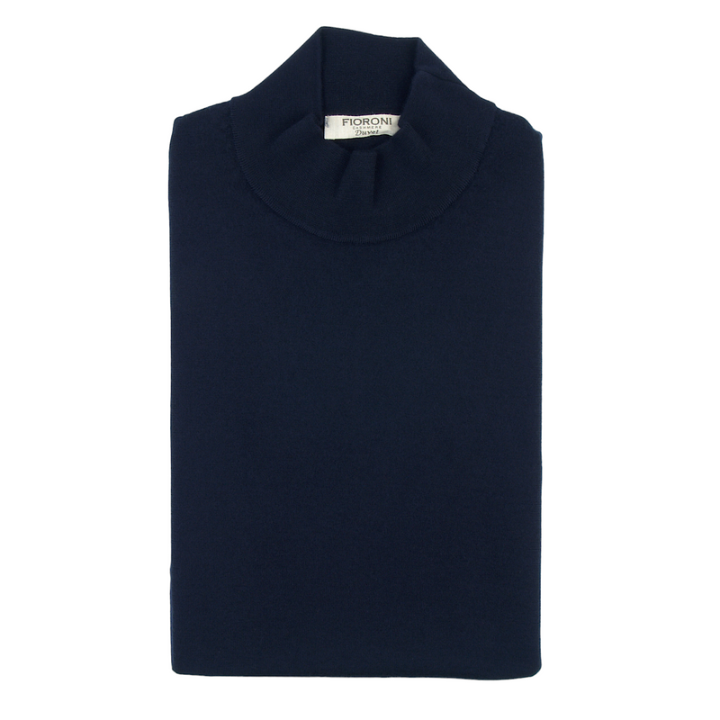 Fioroni navy blauer Kaschmir Pullover