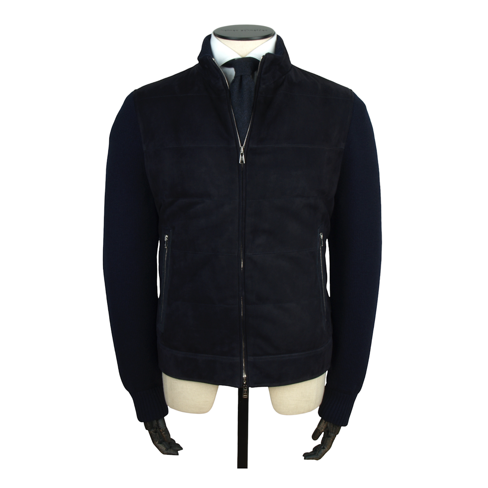 Fioroni dunkelblaue Bomberjacke