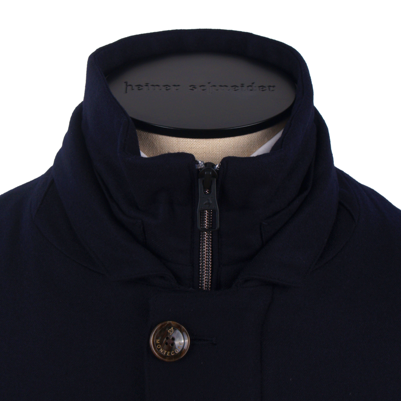 Montecore coat in dark blue
