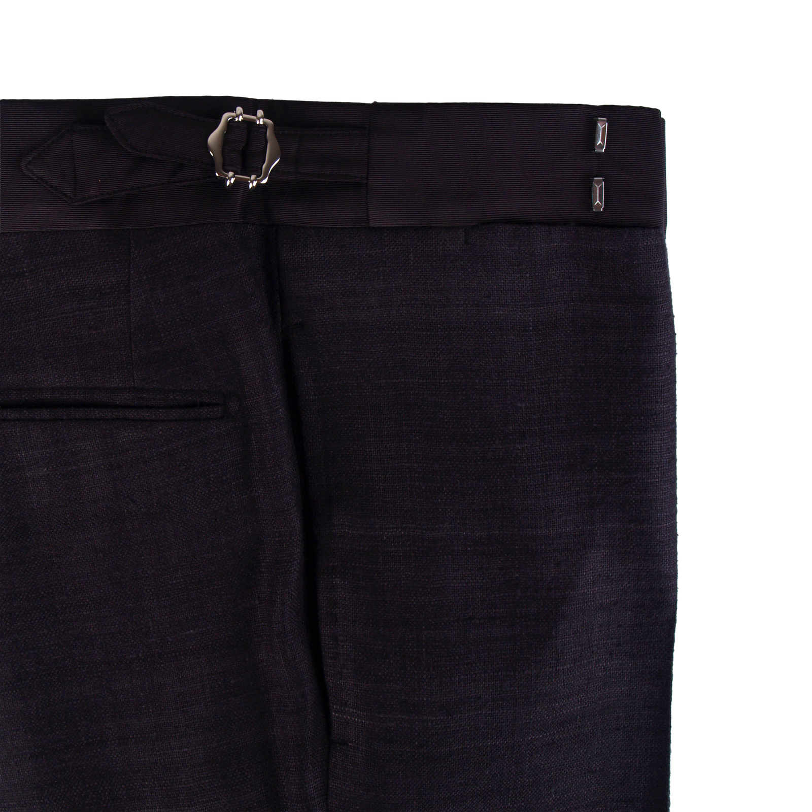 Gaiola silk tuxedo in dark brown