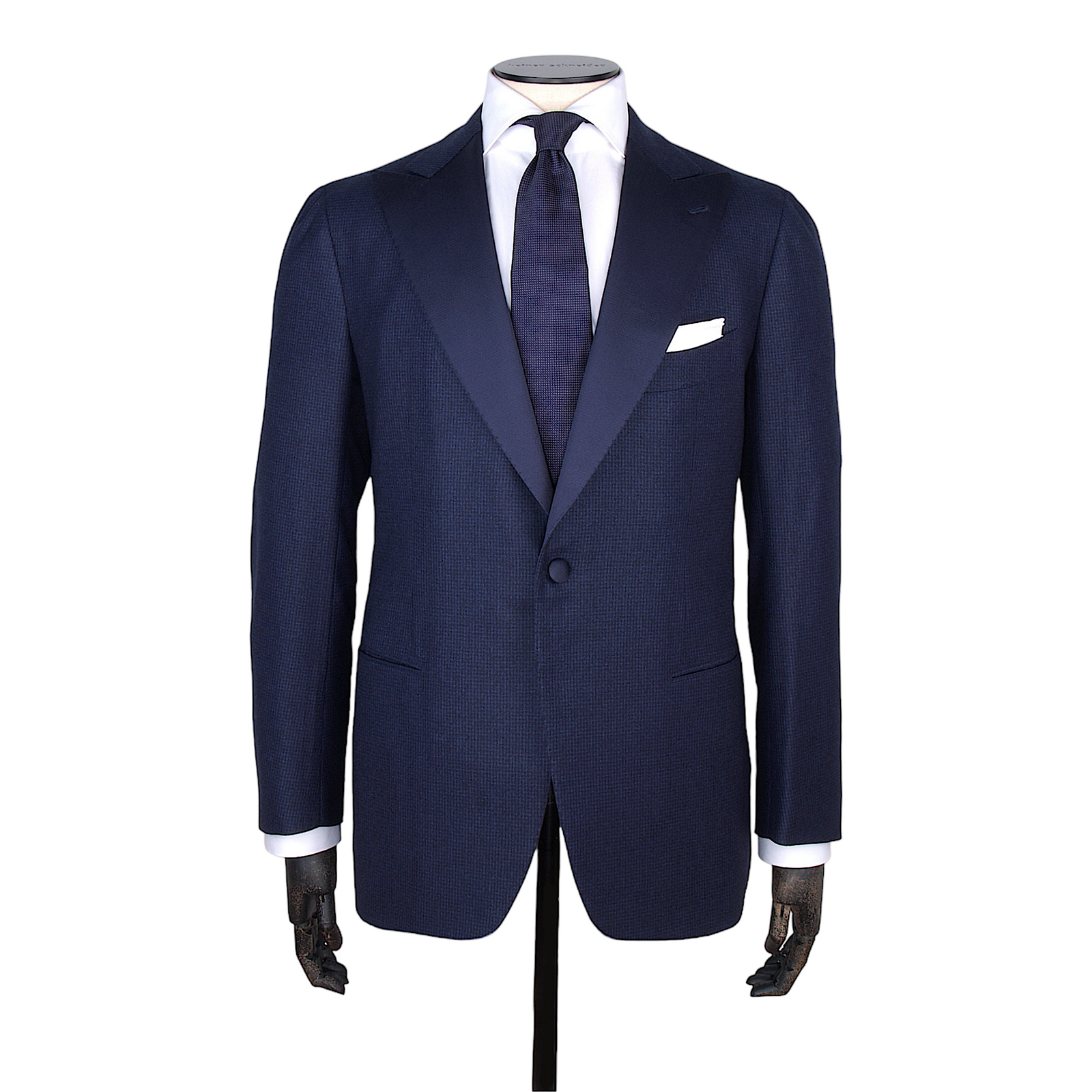 Cesare Attolini dark blue tuxedo made from the finest 150'S virgin Cesare Attolini dark blue tuxedo made from the finest 150'S virgin