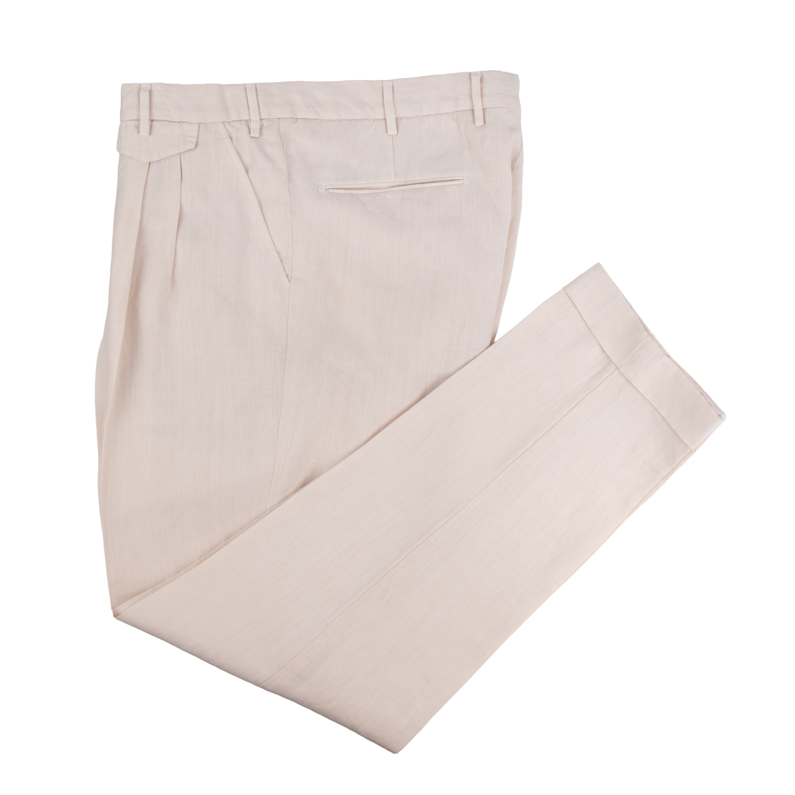 Santaniello linen trousers Evoluto Beige