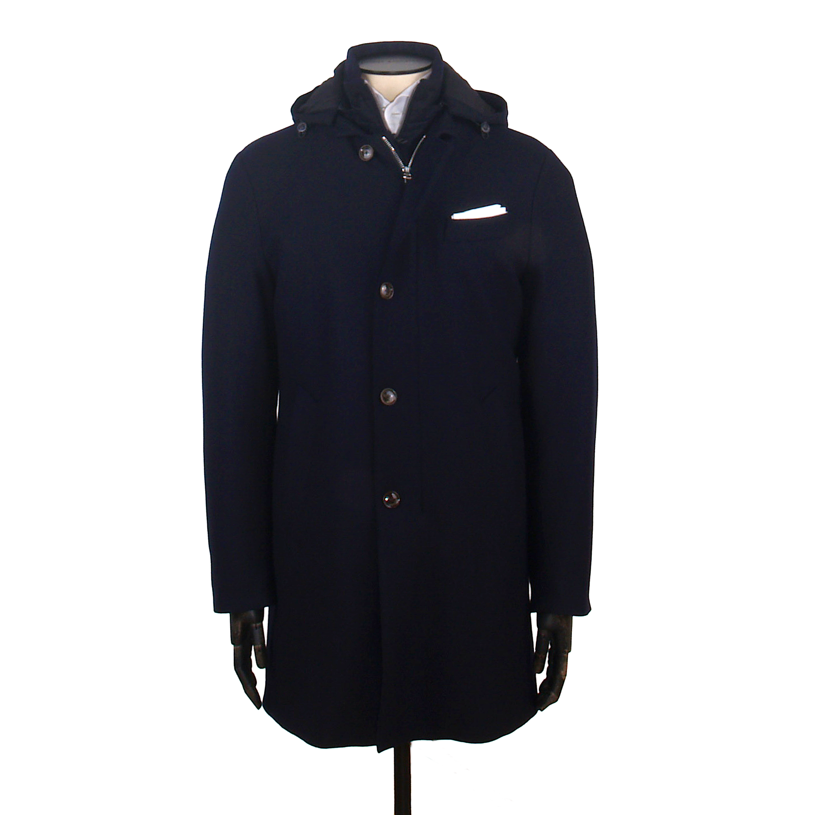 Montecore coat in dark blue