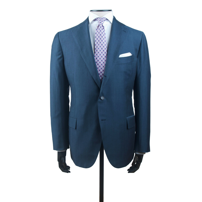 Cesare Attolini klassischer Anzug in Anthrazit