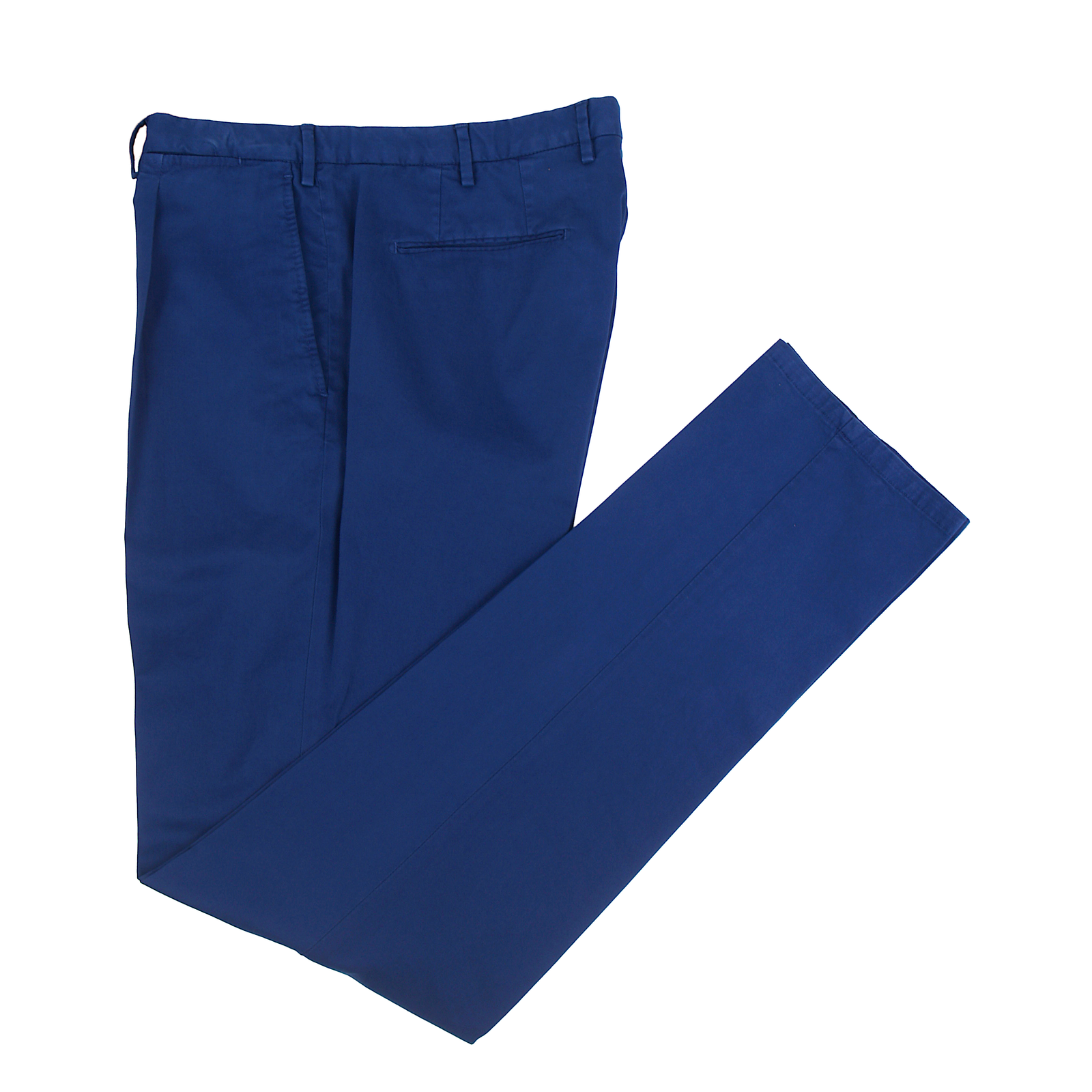 Santaniello cotton trousers Evoluto royal blue