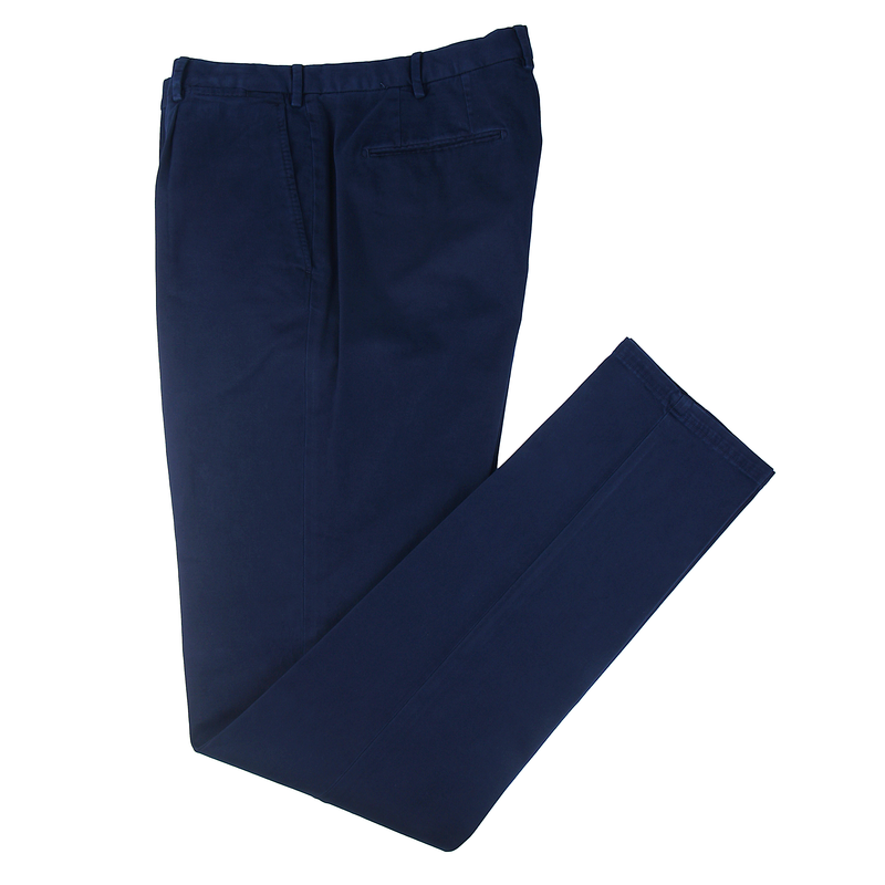 Santaniello Evoluto trousers in navy blue
