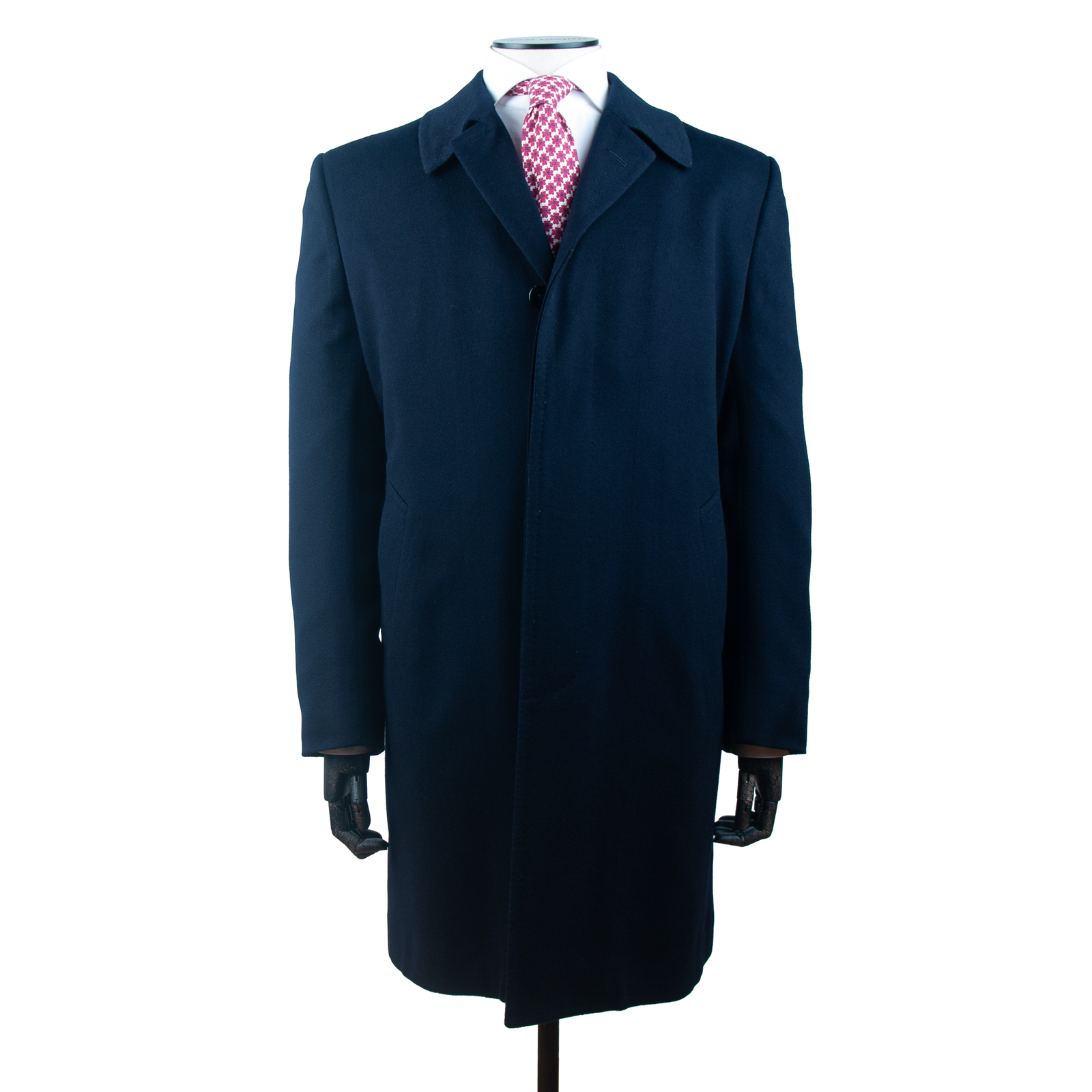 Cesare Attolini Mantel in dunkelblau