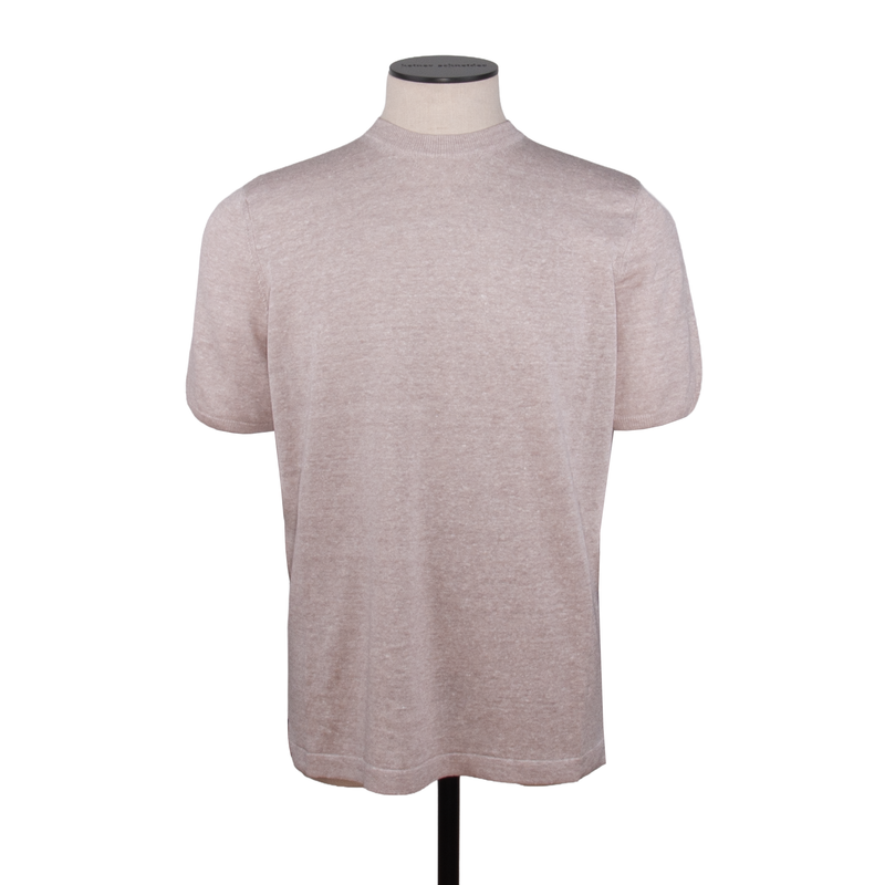Fioroni beiges Strick T-Shirt