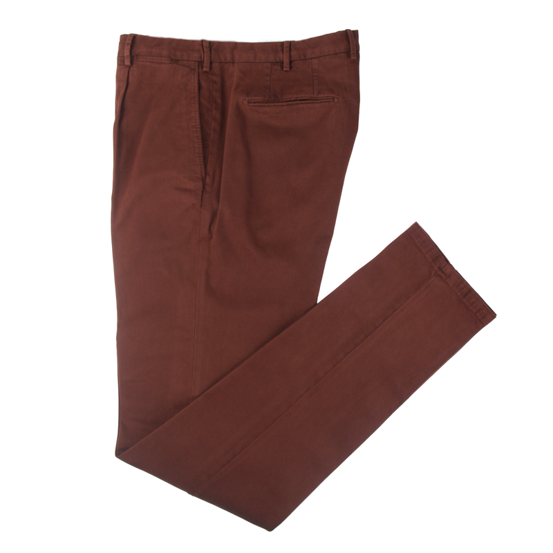 Santaniello Evoluto trousers in maroon