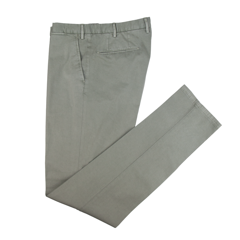 Santaniello Baumwollhose Evoluto Grau Grün