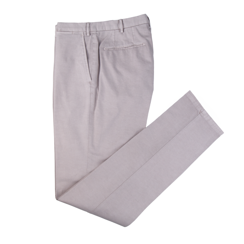 Santaniello Evoluto trousers in elegant light gray