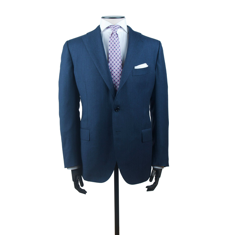 Cesare Attolini Anzug in blau und grau