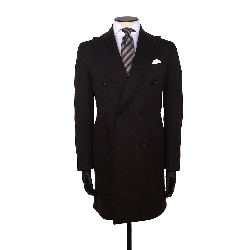Gaiola Napoli double-breasted virgin wool coat