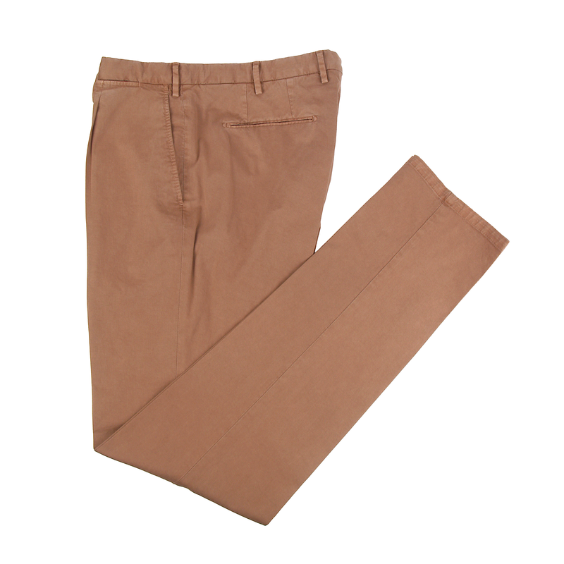 Santaniello Baumwollhose Evoluto Kastanienbraun
