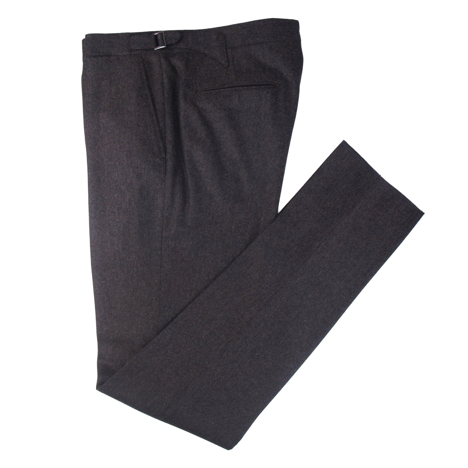 Santaniello pants made of 100% wool in elegant taupe