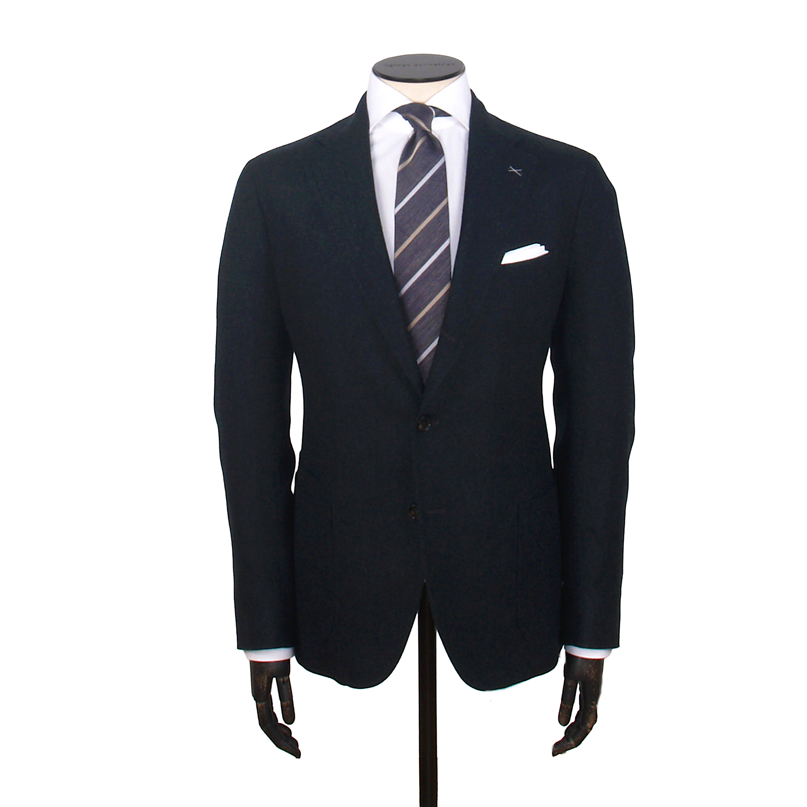 Gaiola Napoli cashmere jacket black melange