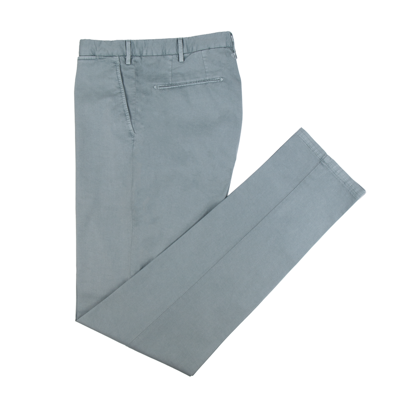 Santaniello Baumwollhose Evoluto Grau Blau