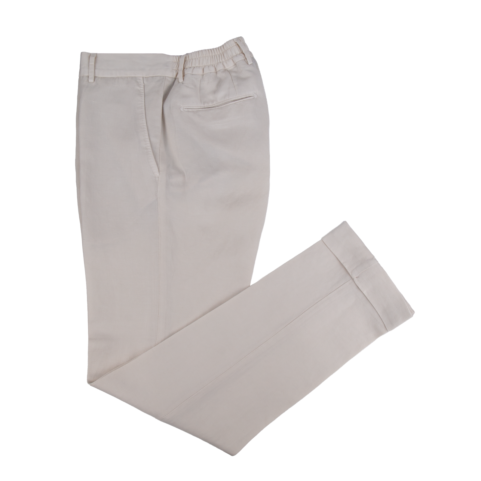 Santaniello elegant Evoluto summer trousers in stylish beige