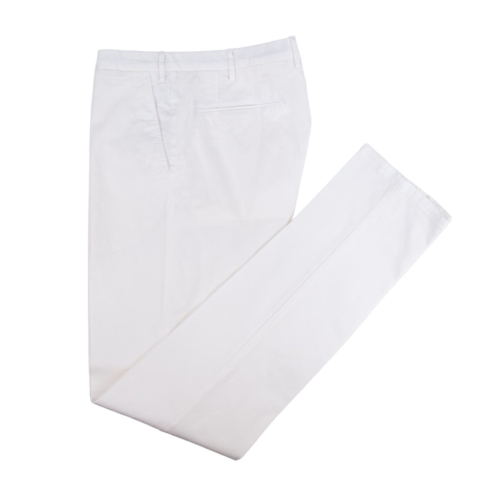 Santaniello cotton trousers Evoluto White