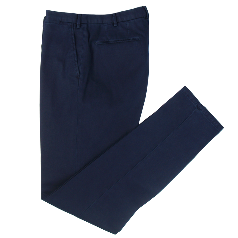 Santaniello Evoluto trousers in midnight blue