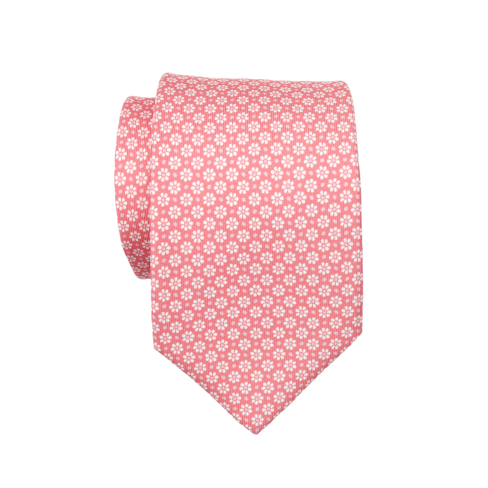 Luigi Borrelli Krawatte Rosa 100% Seide