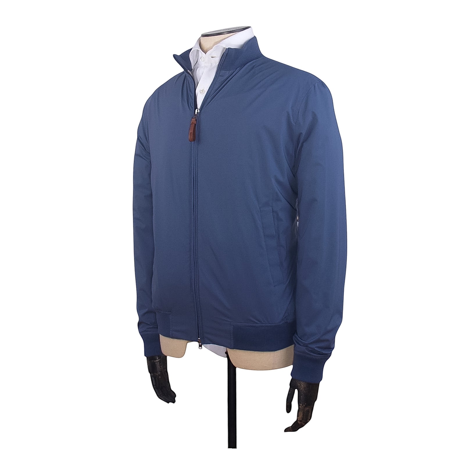 Manto lightly lined summer blouson in dove blue