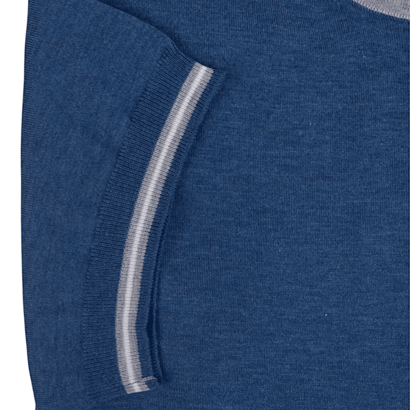 Fioroni blue knitted T-shirt
