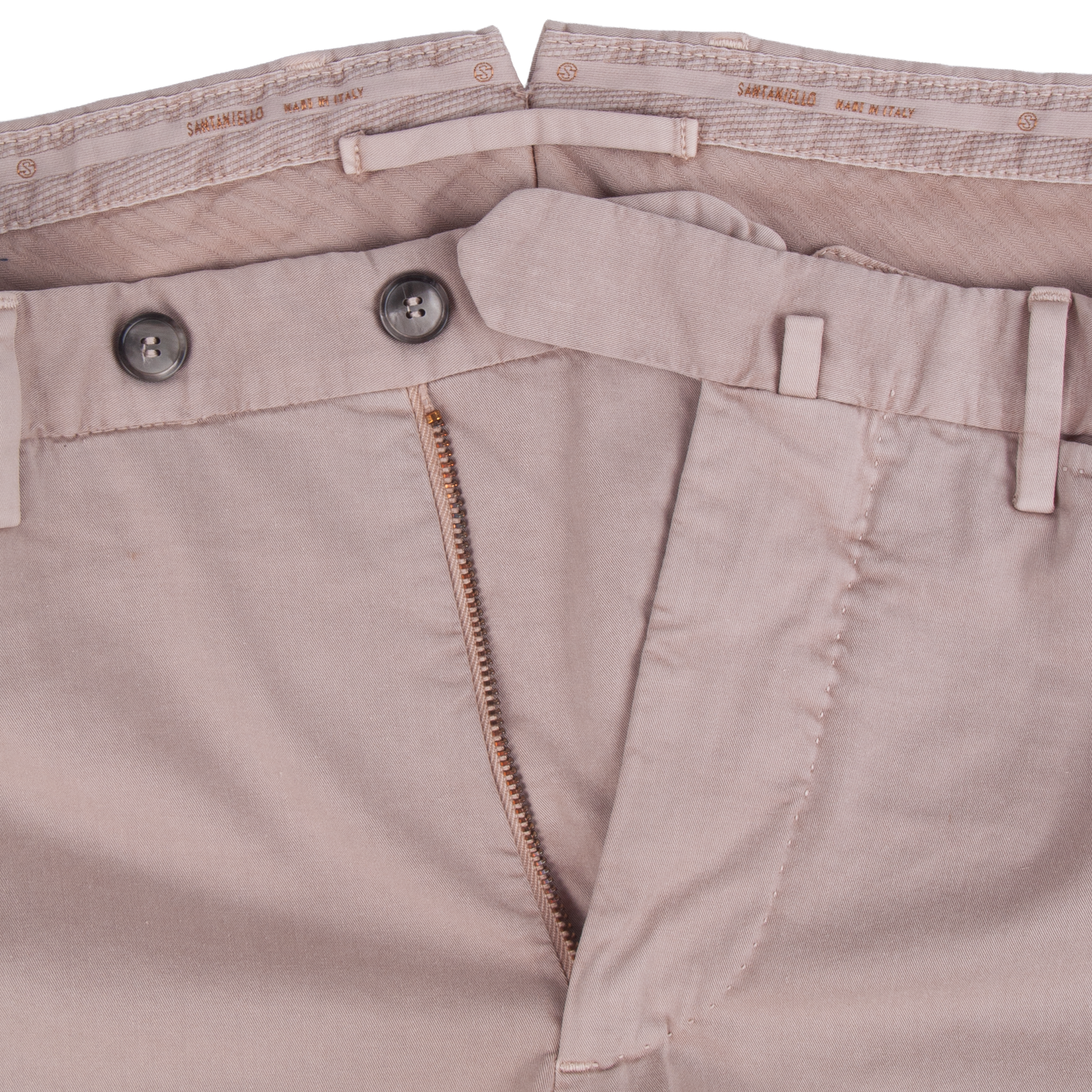 Santaniello Baumwollhose Evoluto Dunkelbeige