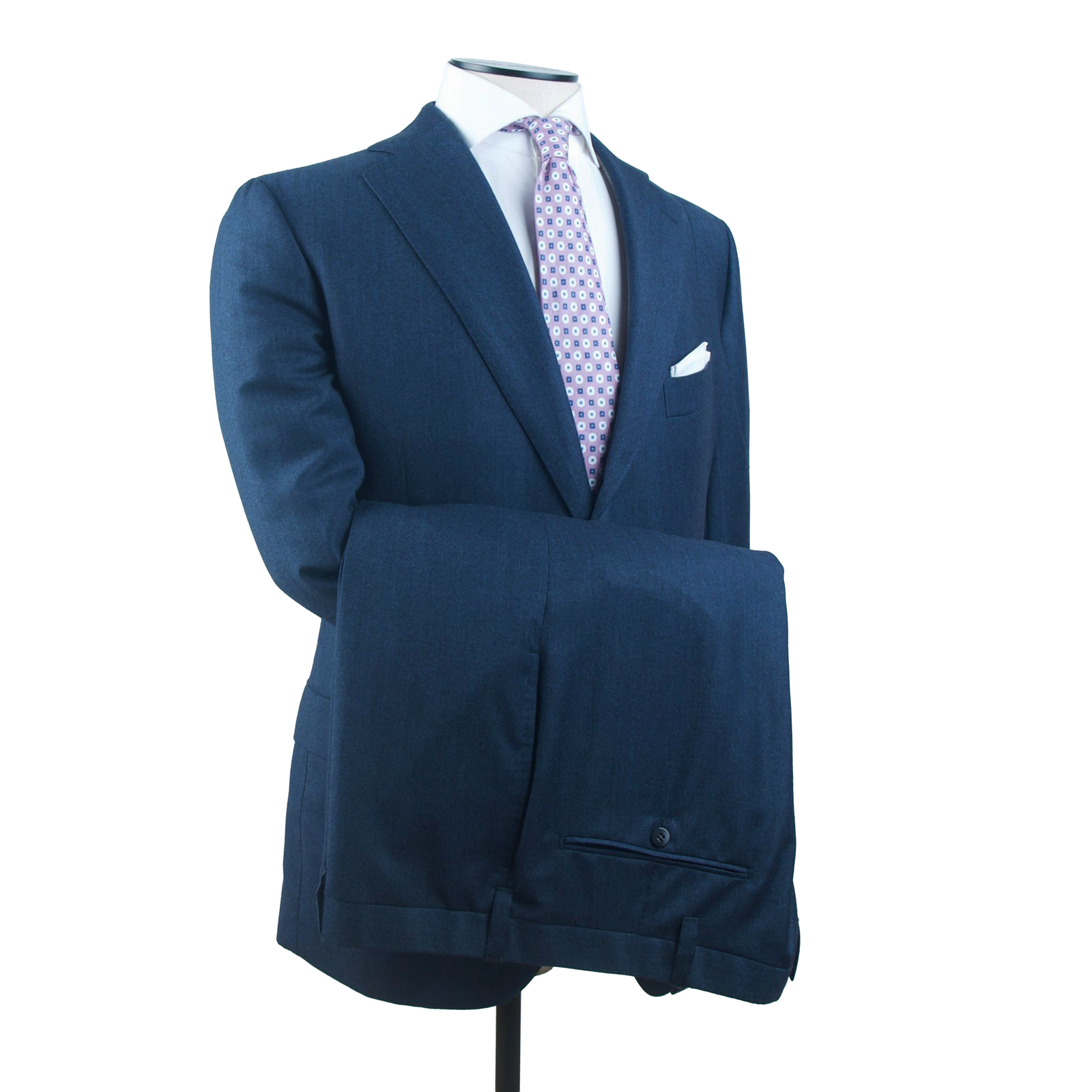 Cesare Attolini Anzug in blau und grau