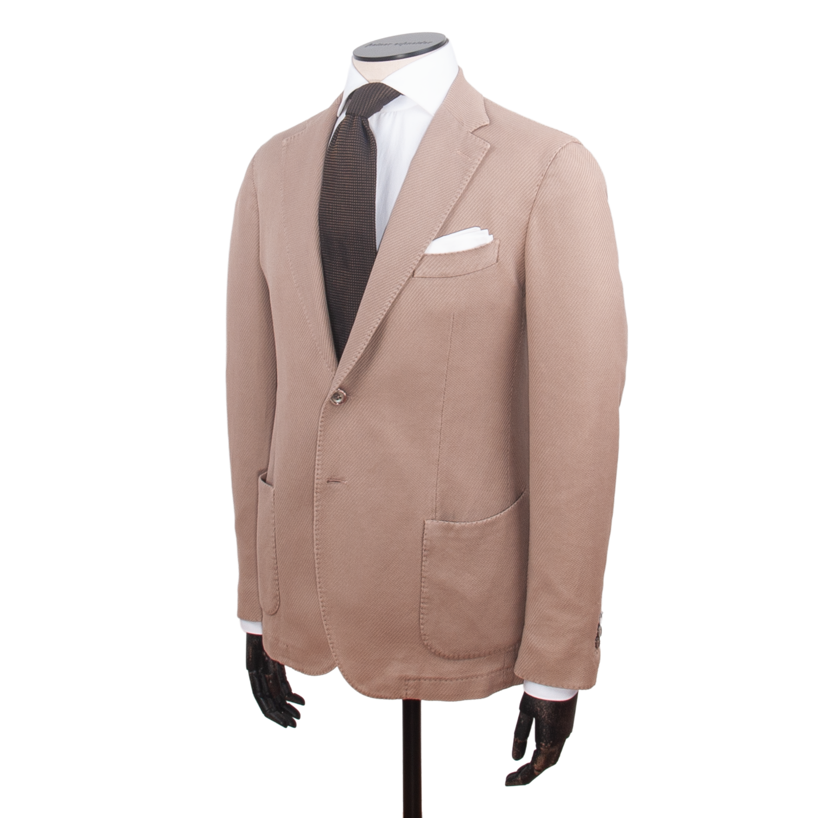 Santaniello cotton linen jacket sand