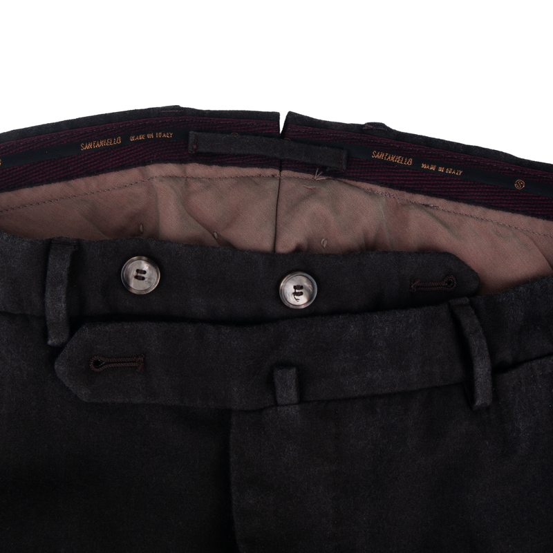 Santaniello Evoluto trousers made from the finest wool