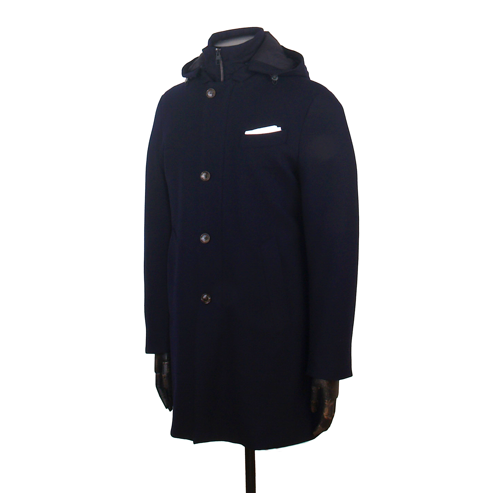 Montecore coat in dark blue
