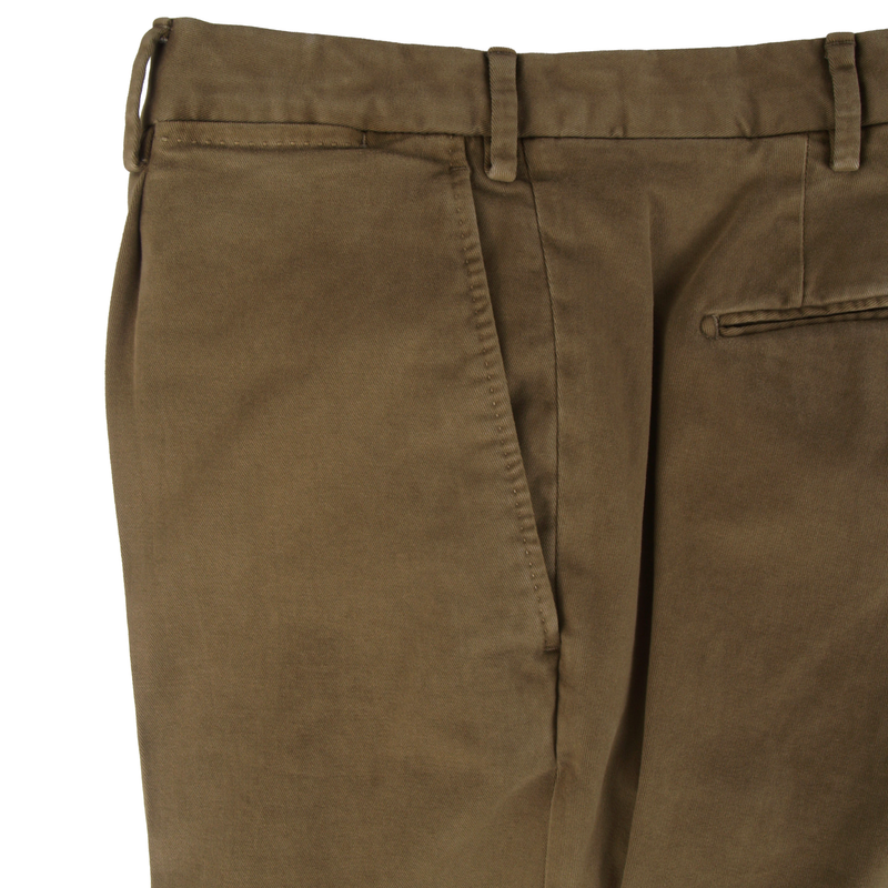 Santaniello Evoluto trousers in olive green