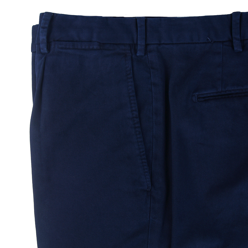 Santaniello Evoluto trousers in navy blue