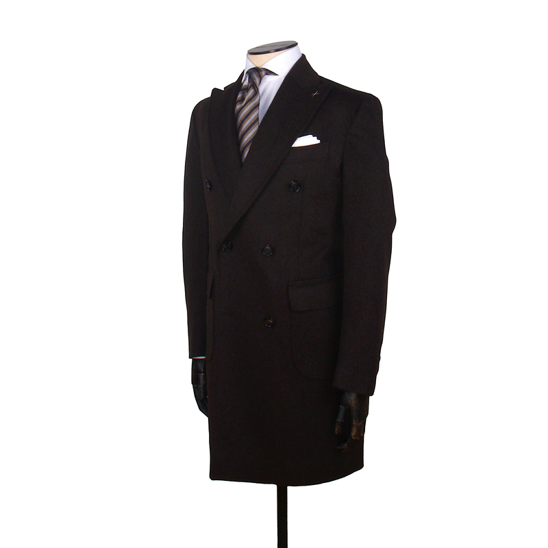 Gaiola Napoli double-breasted virgin wool coat