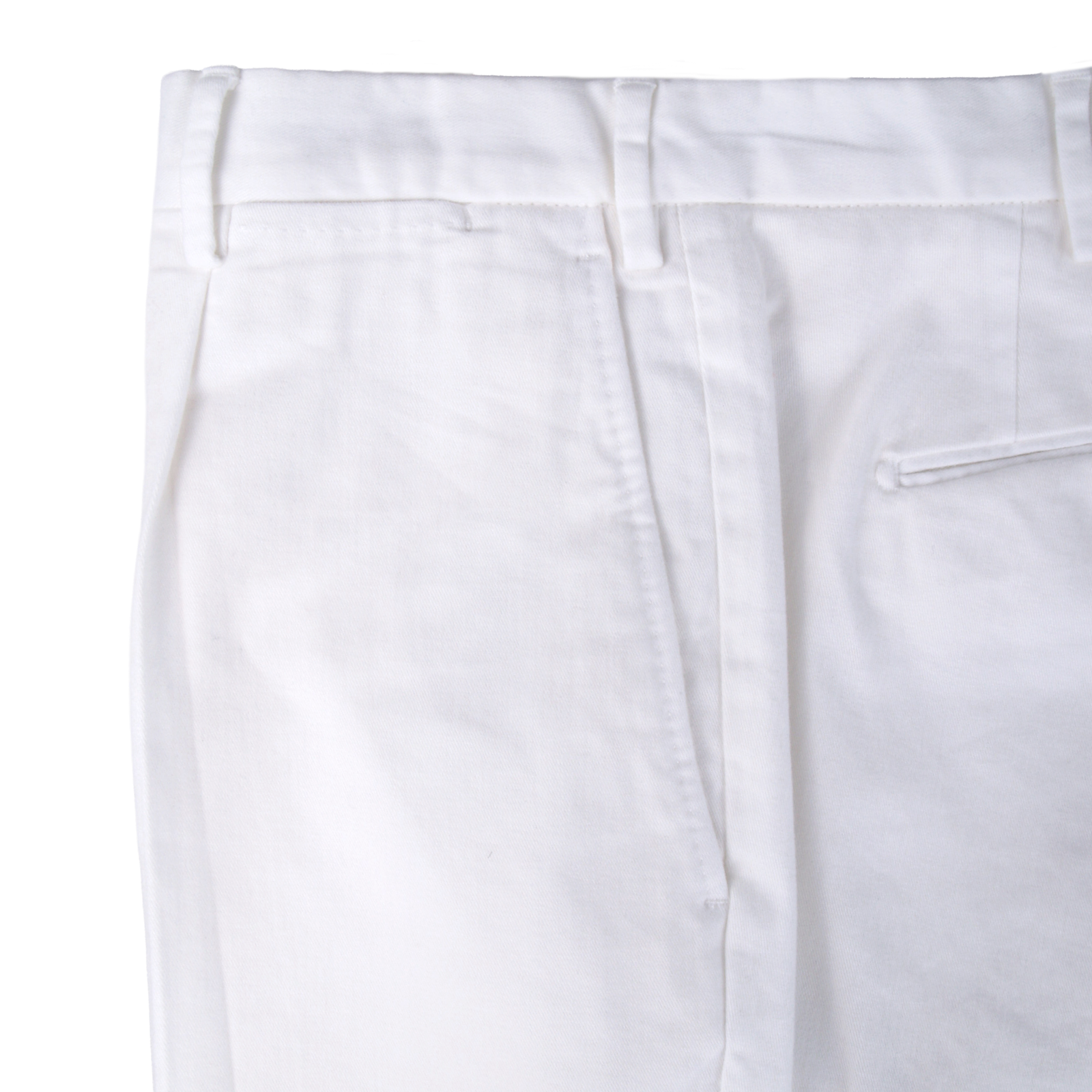 Santaniello Evoluto trousers in classic white