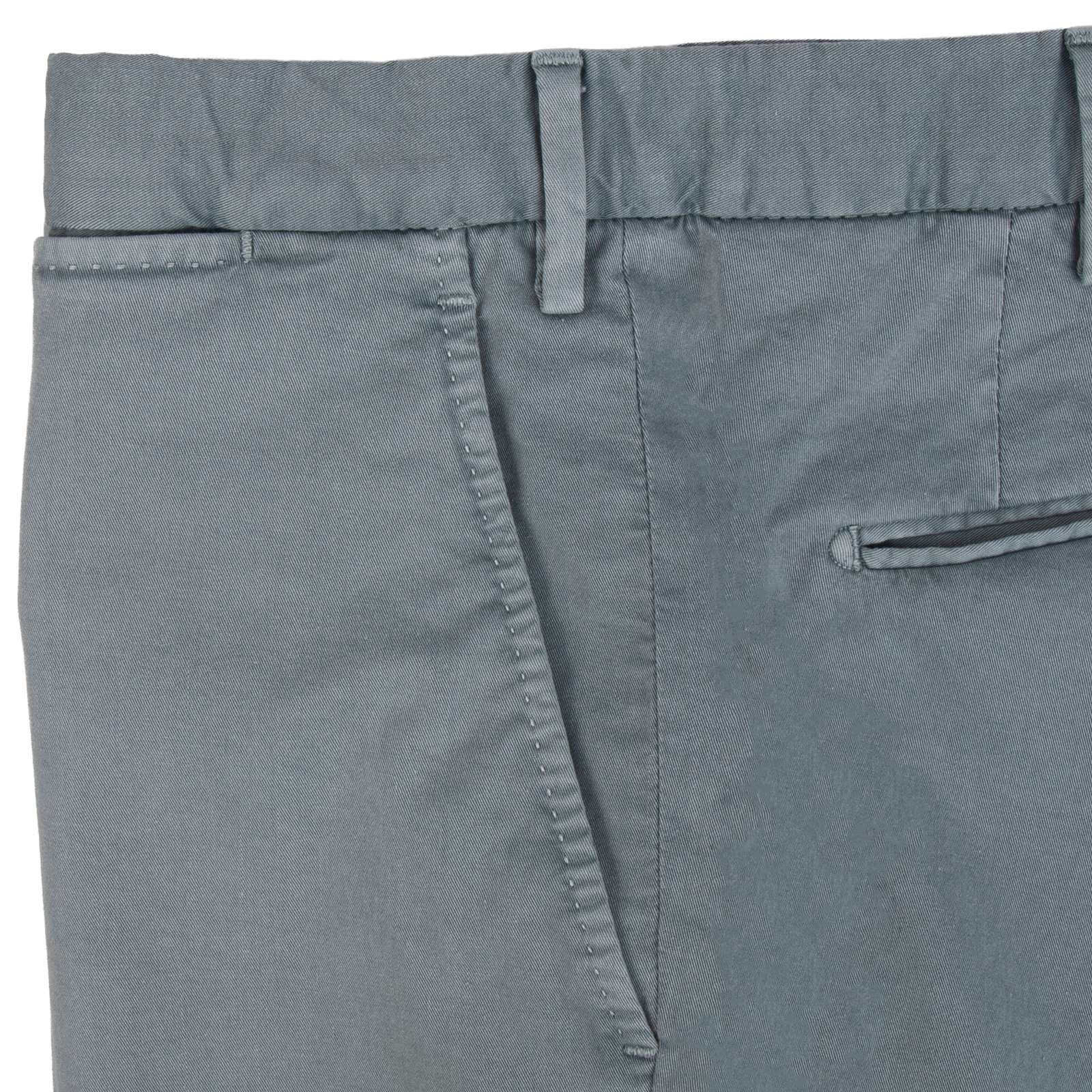 Santaniello Baumwollhose Evoluto Grau Blau