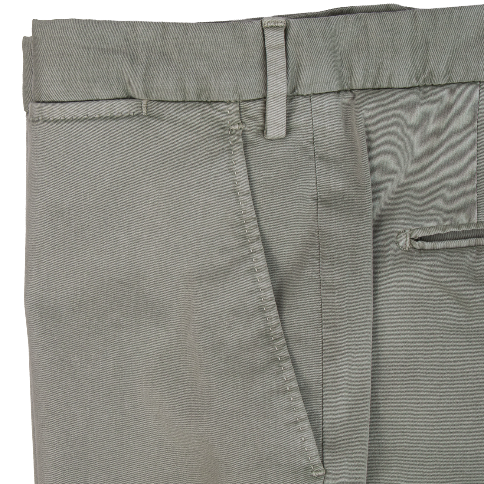 Santaniello Baumwollhose Evoluto Grau Grün