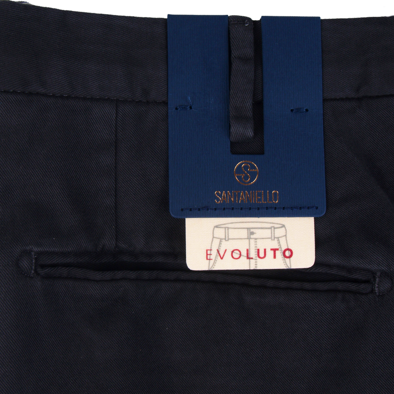 Santaniello Baumwollhose Evoluto in klassischem Schwarz