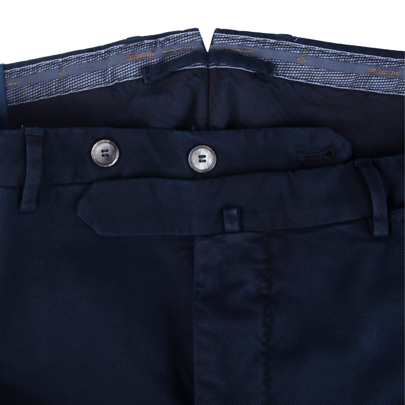 Santaniello Evoluto trousers in midnight blue