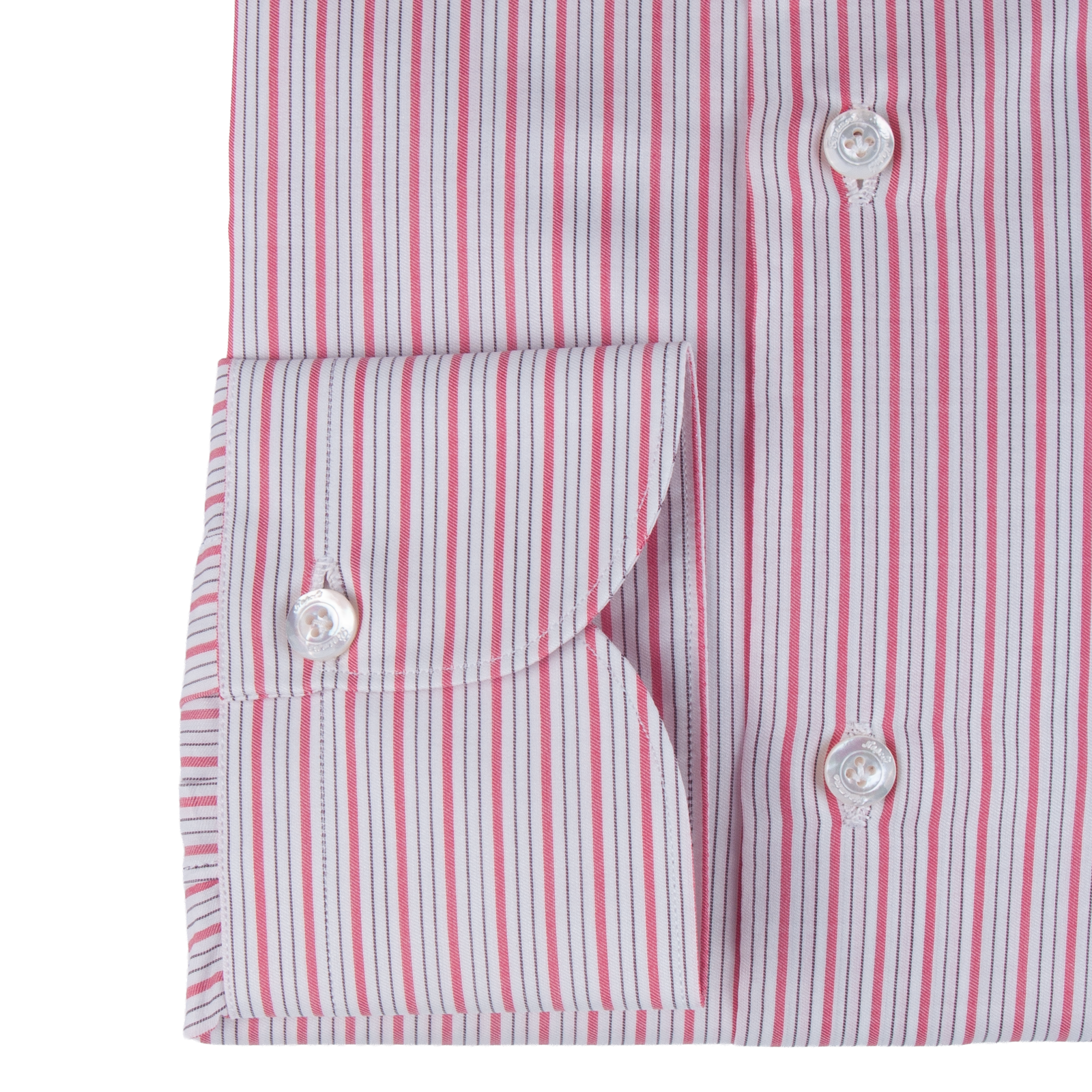 Finamore striped shirt slim fit Milano Eduardo collar