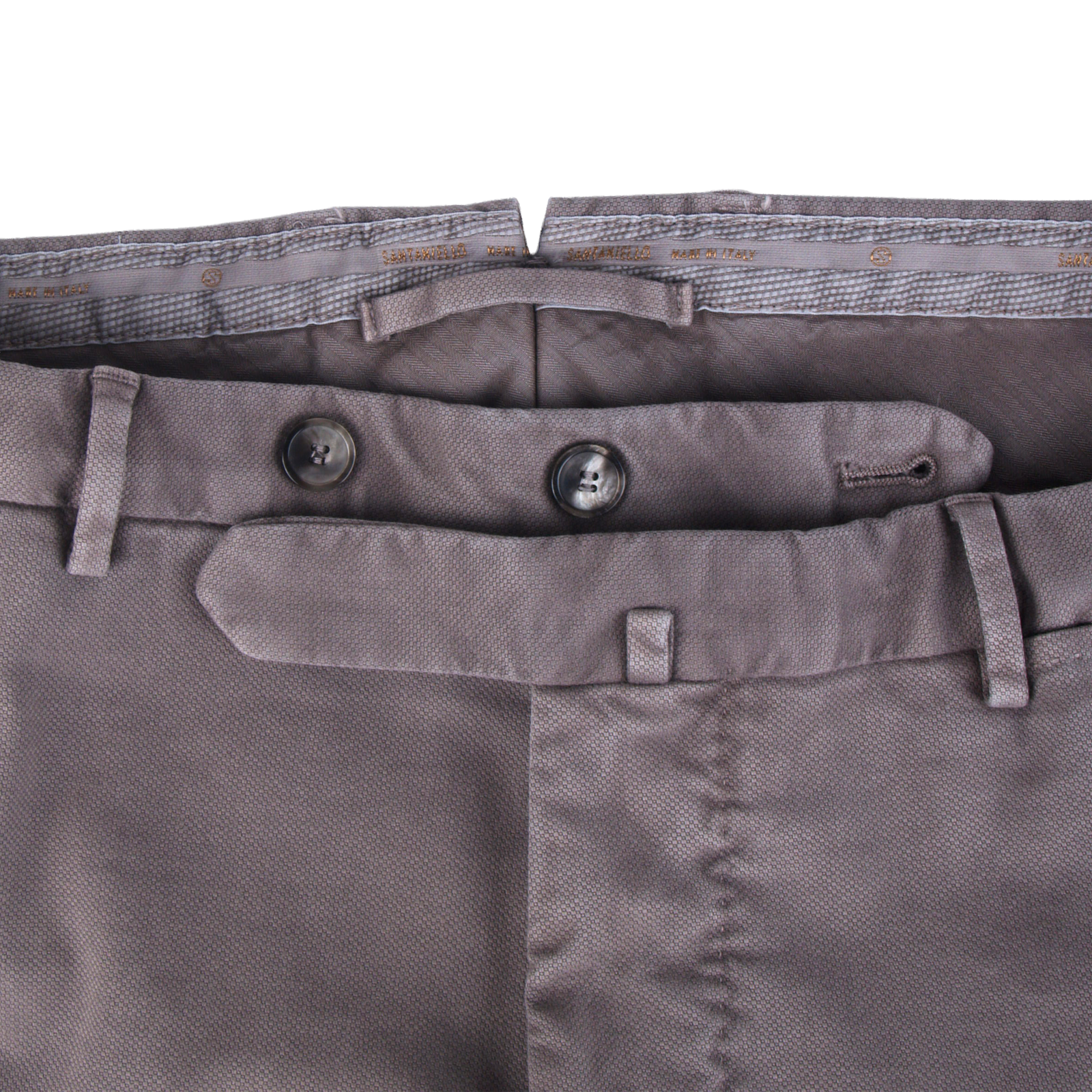 Santaniello Evoluto trousers in gray