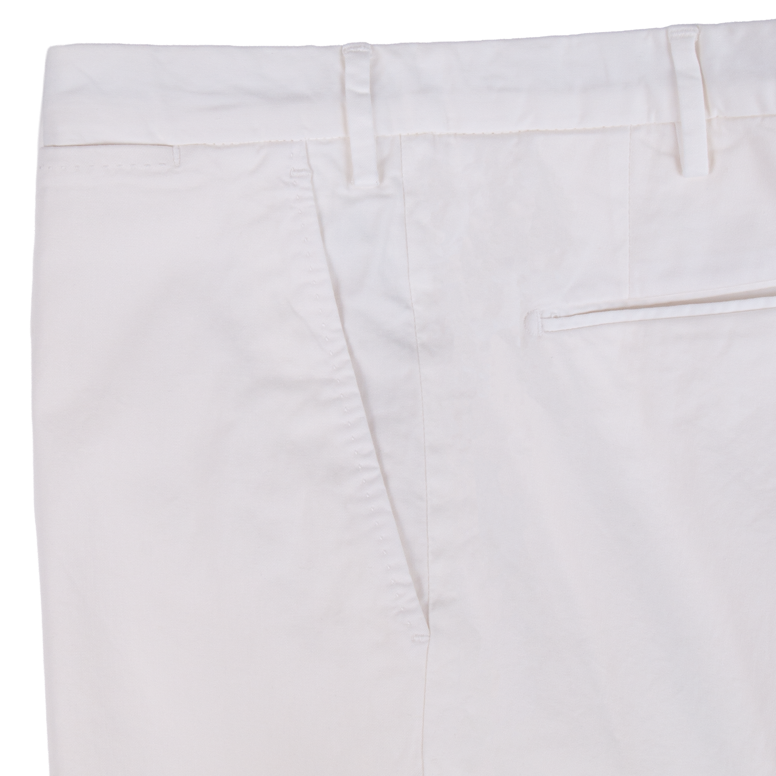 Santaniello cotton trousers Evoluto White