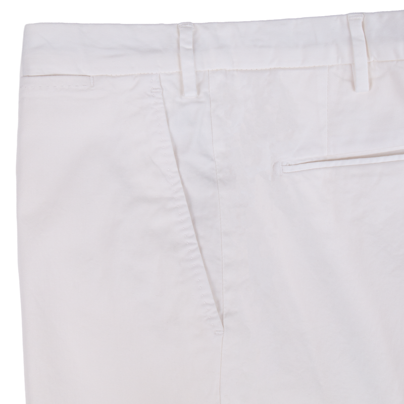 Santaniello cotton trousers Evoluto White