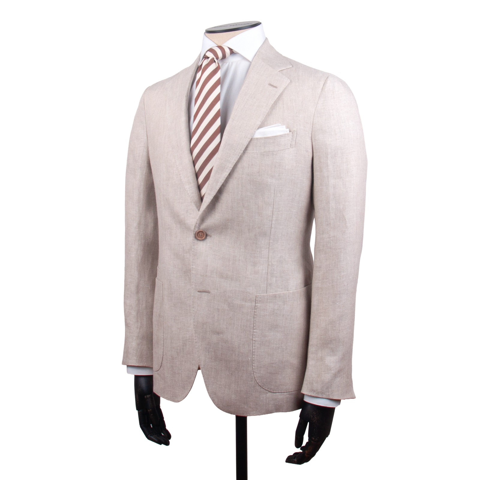 Gaiola Sommeranzug aus purem Leinen in Beige