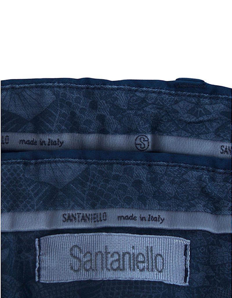 Santaniello Baumwollhose Dunkelblau