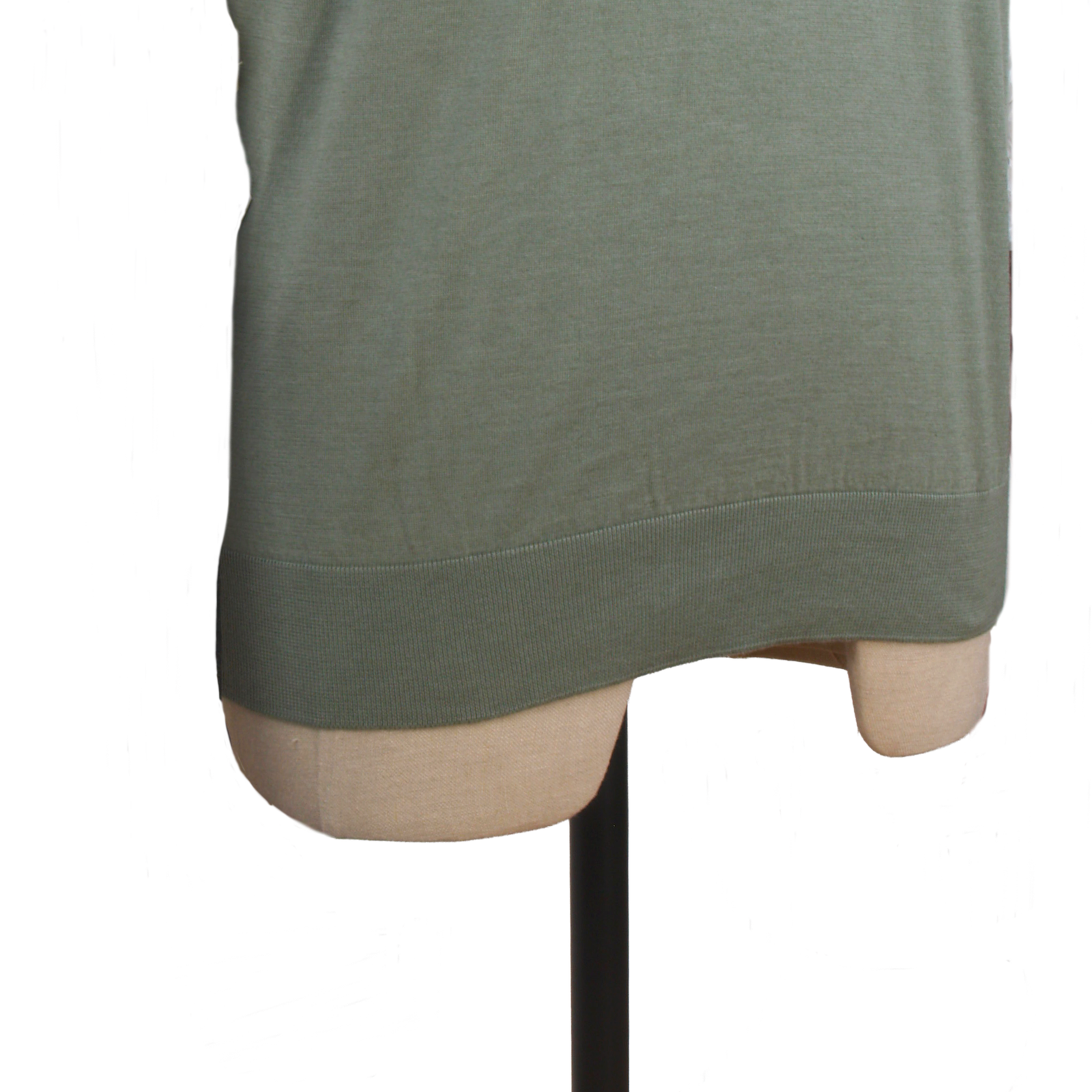 Fioroni grünes Poloshirt mit kurzen Ärmeln