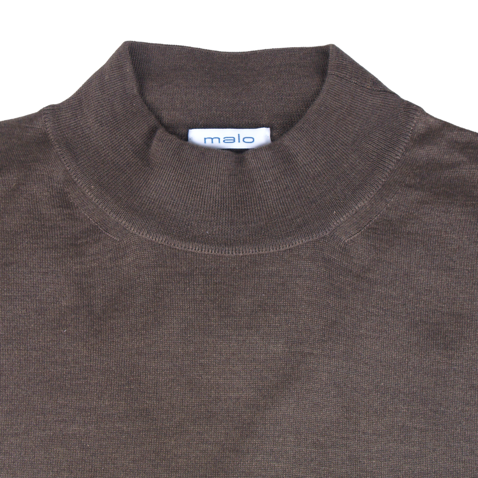 Malo Kaschmir Seide Pullover in Taupe Melange