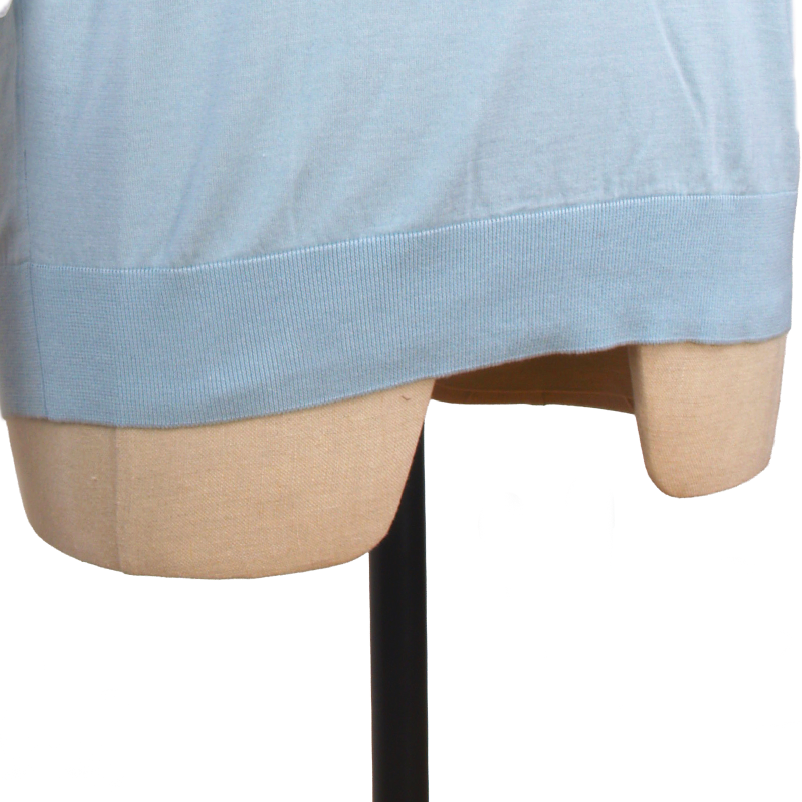 Fioroni light blue polo shirt with short sleeves